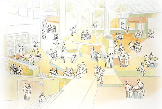 A third space.